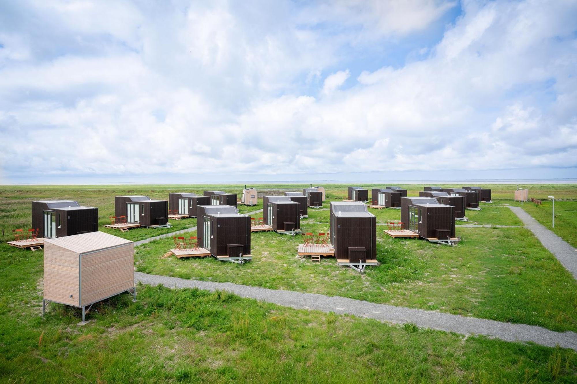 Tiny House Nature 15 Zur Meerseite - Green Tiny Village Harlesiel Carolinensiel Exterior photo